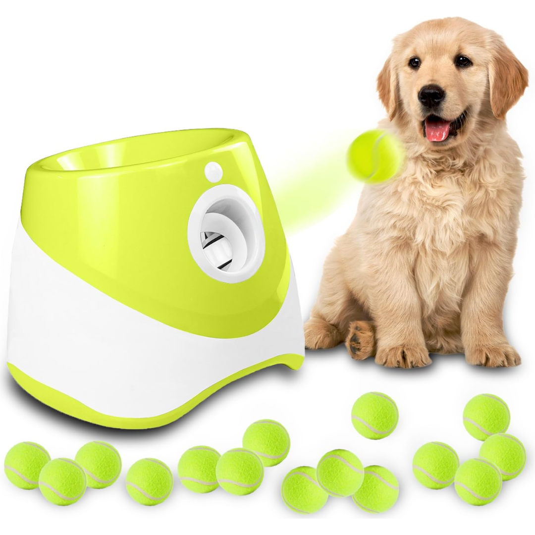 Lanzador Automático de Pelotas para Perros