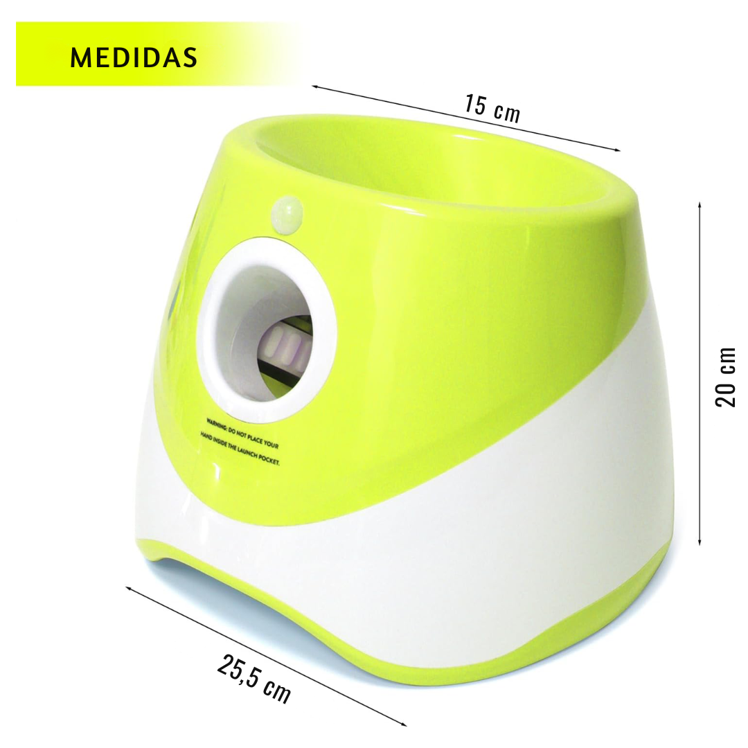 Lanzador Automático de Pelotas para Perros